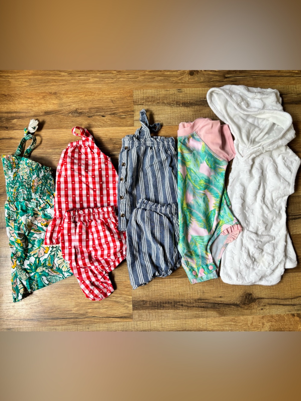 18month Multicolor Romper and Swimsuit Mix